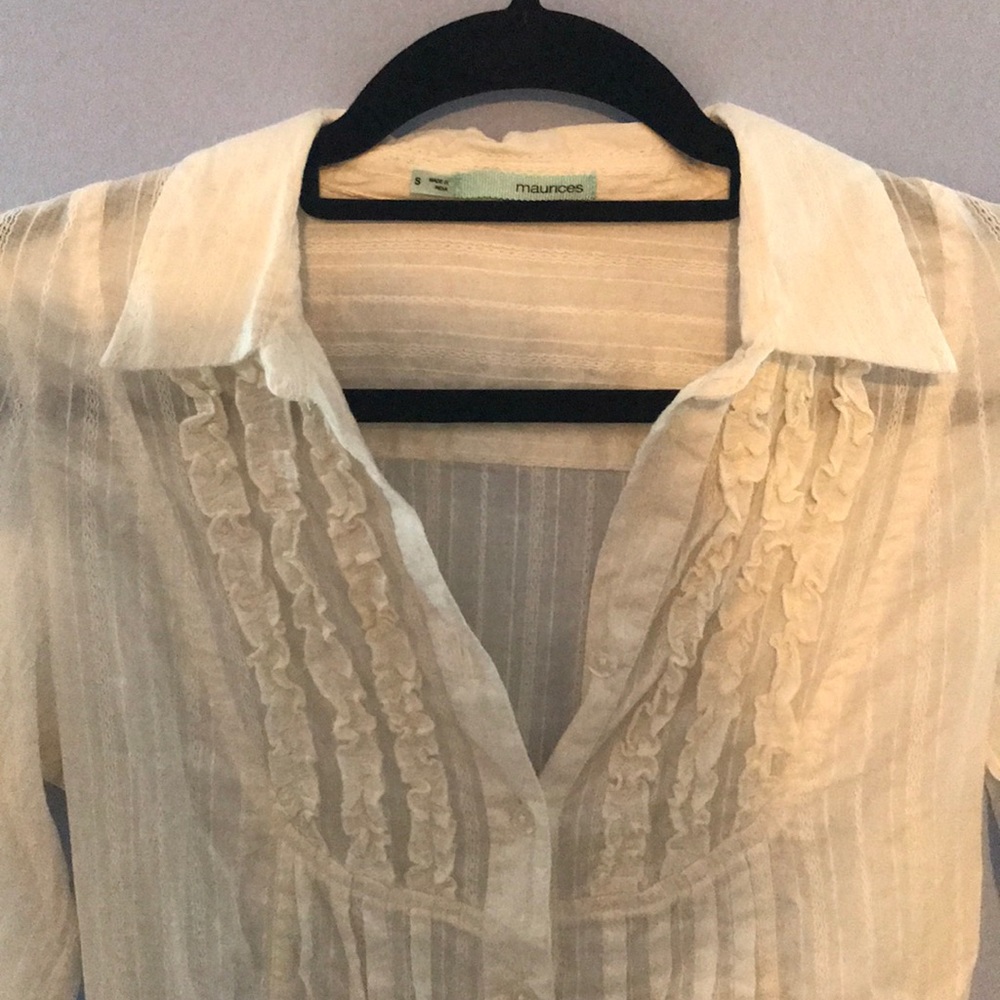 Cream Tunic - Picture 2 of 3
